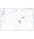 British Admiralty Nautical Chart 740 The Seychelles Group