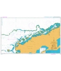 British Admiralty Nautical Chart 749 Yadua Island to Sau Sau Passage