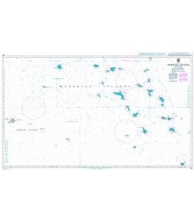 British Admiralty Nautical Chart 761 Marshall Islands