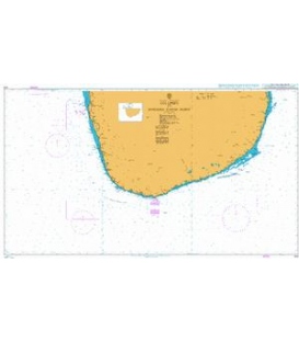 British Admiralty Nautical Chart 813 Colombo to Sangama Kanda Point