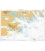 British Admiralty Nautical Chart 843 Oxelosund and Nykoping with Approaches