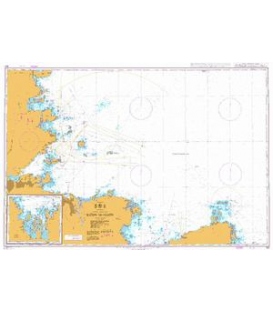 British Admiralty Nautical Chart 891 Bjorn to Iggon
