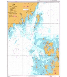 British Admiralty Nautical Chart 893 Norra Kvarken
