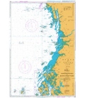 British Admiralty Nautical Chart 913 Daeheuksan Gundo to Gyeongnyeolbi Yeoldo