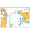 British Admiralty Nautical Chart 938 Storebaelt - Middle Part