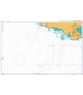 British Admiralty Nautical Chart 1020 Punta Morro de Puercos to Isla Del Cano and Isla Del Coco