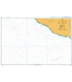 British Admiralty Nautical Chart 1026 Punta Mangrove to Punta Farallon