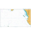 British Admiralty Nautical Chart 1027 Approaches to Golfo De California
