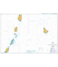 British Admiralty Nautical Chart 1043 Saint Lucia to Grenada and Barbados