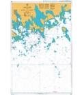 British Admiralty Nautical Chart 1088 Approaches to Loviisa and Valkom