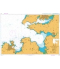 British Admiralty Nautical Chart 1094 Rias de Ferrol, Areas, Betanzos and La Coruna