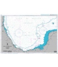 British Admiralty Nautical Chart 1225 Gulf of Campeche