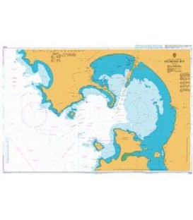 British Admiralty Nautical Chart 1236 Saldanha Bay