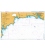 British Admiralty Nautical Chart 1267 Falmouth to Plymouth