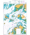 British Admiralty Nautical Chart 1270 Ando to Inch'on Hang