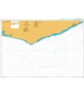 British Admiralty Nautical Chart 1383 Lagune Aby to Tema