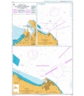 British Admiralty Nautical Chart 1444 Ancona and Falconara Marittima with Approaches