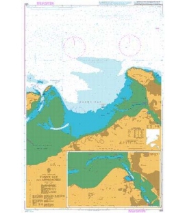 British Admiralty Nautical Chart 1463 Conwy Bay and Approaches