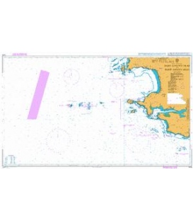 British Admiralty Nautical Chart 1478 Saint Govan's Head to Saint David's Head