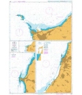 British Admiralty Nautical Chart 1561 Ports in Lebanon