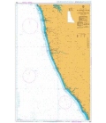 British Admiralty Nautical Chart 1564 Sacrifice Rock to Coondapoor