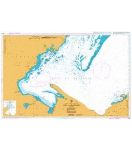 British Admiralty Nautical Chart 1573 Gulf of Honduras