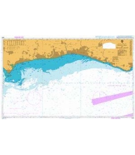 British Admiralty Nautical Chart 1652 Selsey Bill to Beachy Head