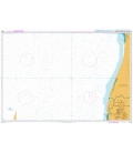 British Admiralty Nautical Chart 1662 Nouakchott to Saint - Louis