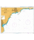 British Admiralty Nautical Chart 1684 Machico and Canical
