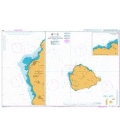 British Admiralty Nautical Chart 1691 Ascension Island