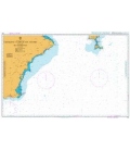 British Admiralty Nautical Chart 1700 Cartagena to Cabo de San Antonio including Isla Formentera