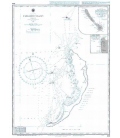 British Admiralty Nautical Chart 1881 Cargados Carajos Shoals