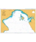 British Admiralty Nautical Chart 1929 Gulf of Panama