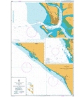 British Admiralty Nautical Chart 1969 Corinto and Puerto Sandino