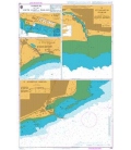 British Admiralty Nautical Chart 1991 Harbours on the South Coast of England
