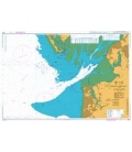 British Admiralty Nautical Chart 2010 Morecambe Bay and Approaches