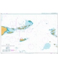 British Admiralty Nautical Chart 2016 Puerto Rico to Leeward Islands