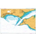 British Admiralty Nautical Chart 2035 Western Approaches to The Solent
