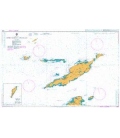 British Admiralty Nautical Chart 2047 Approaches to Anguilla