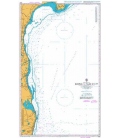 British Admiralty Nautical Chart 2063 Madras to False Divi Point