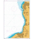 British Admiralty Nautical Chart 2104 Iskenderun to Yakacik