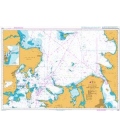 British Admiralty Nautical Chart 2108 Kattegat - Southern Part