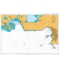 British Admiralty Nautical Chart 2116 Fos-Sur-Mer to Marseille