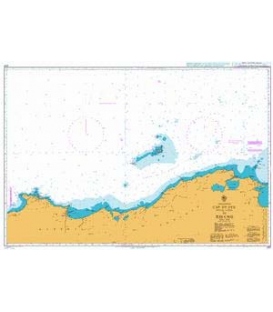 British Admiralty Nautical Chart  2121 Cap De Fer (Ras El Hadid) to Iles Cani