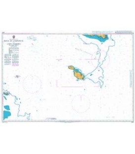 British Admiralty Nautical Chart 2124 Isola di Lampedusa to Capo Passero including Malta
