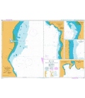 British Admiralty Nautical Chart 2132 Ports in the Gulf of Suez