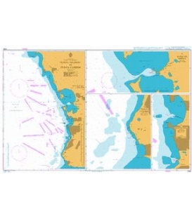 British Admiralty Nautical Chart 2190 Punta Salinas to Punta Cardon