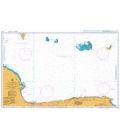 British Admiralty Nautical Chart 2192 Cabo Codera to Punta Aguide including the Outlying Islands