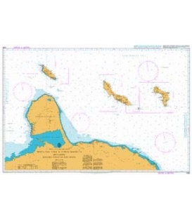 British Admiralty Nautical Chart 2193 Punta San Juan to Punta Macolla including Bonaire, Curacao and Aruba