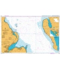 British Admiralty Nautical Chart 2198 North Channel Southern Part